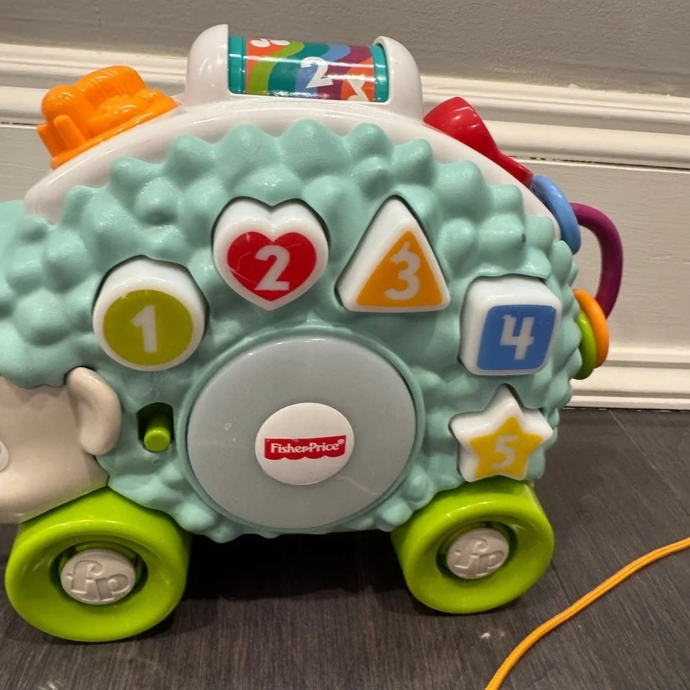 Fisher-Price Linkimals Electronic Hedgehog Pull Toy Infant Baby Toddler